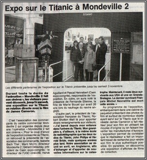 Lire la suite à propos de l’article L’Association Française du Titanic devient une référence