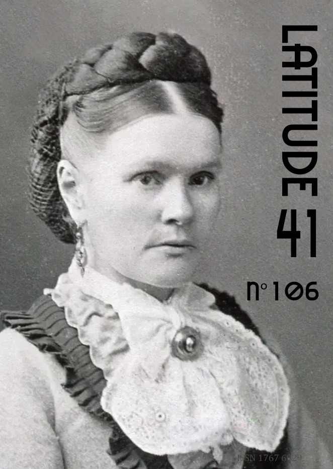 Couverture de Latitude 41 n°106 : photo de Jane Muirhead Murdoch