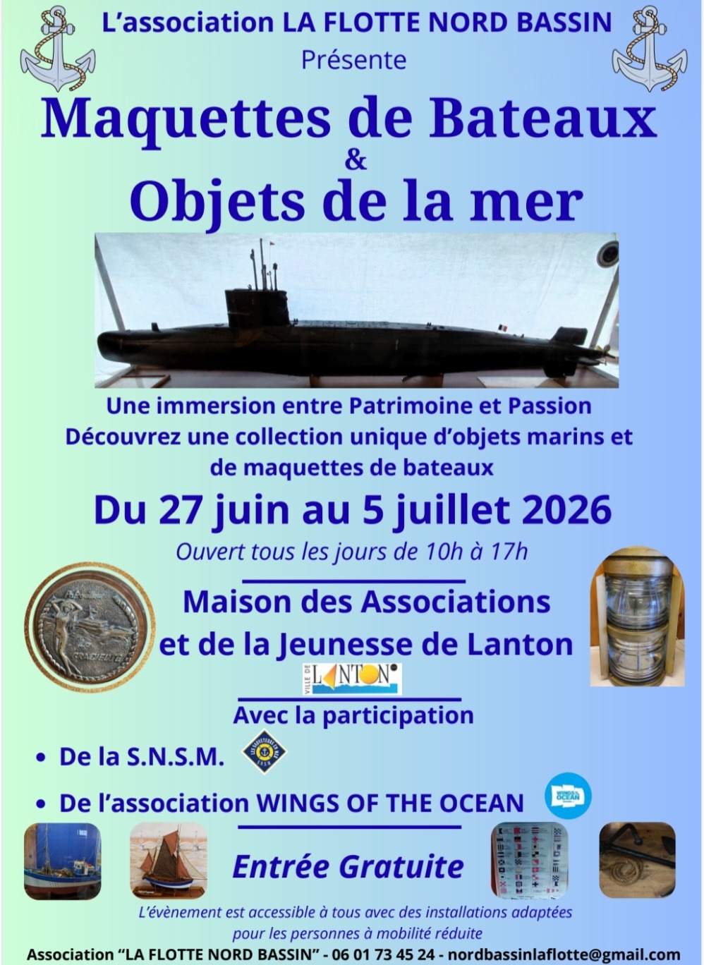 Lire la suite à propos de l’article Exposition à Lanton (Gironde)